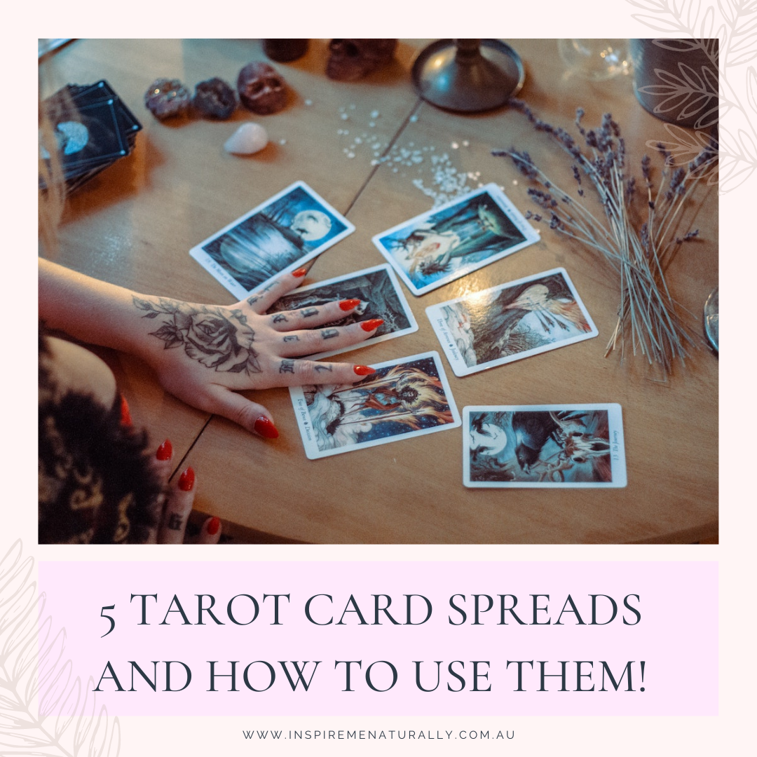 5 Different Types of Tarot Card Spreads and How to Use Them! Inspire Me Naturally