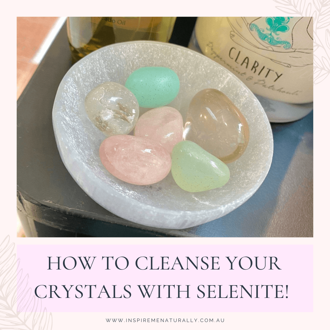 How to Cleanse Your Crystals with Selenite! - Inspire Me Naturally 