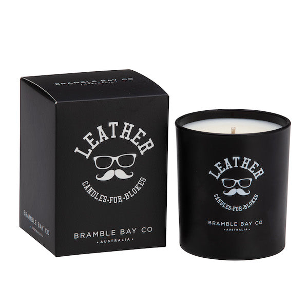 Mens Collection Candle Leather