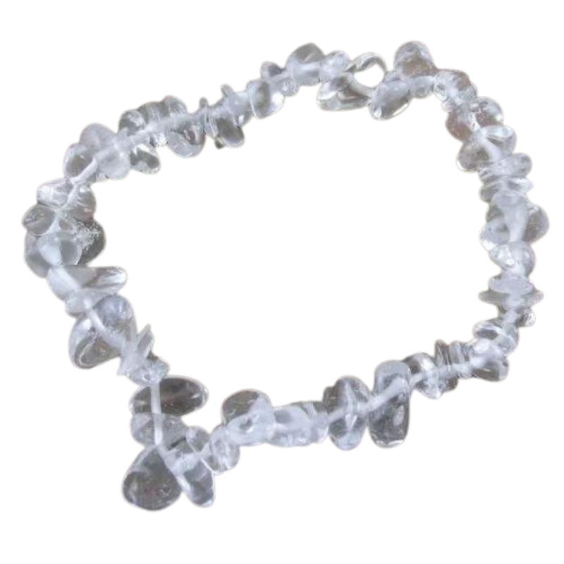 Crystal chip bracelet on sale