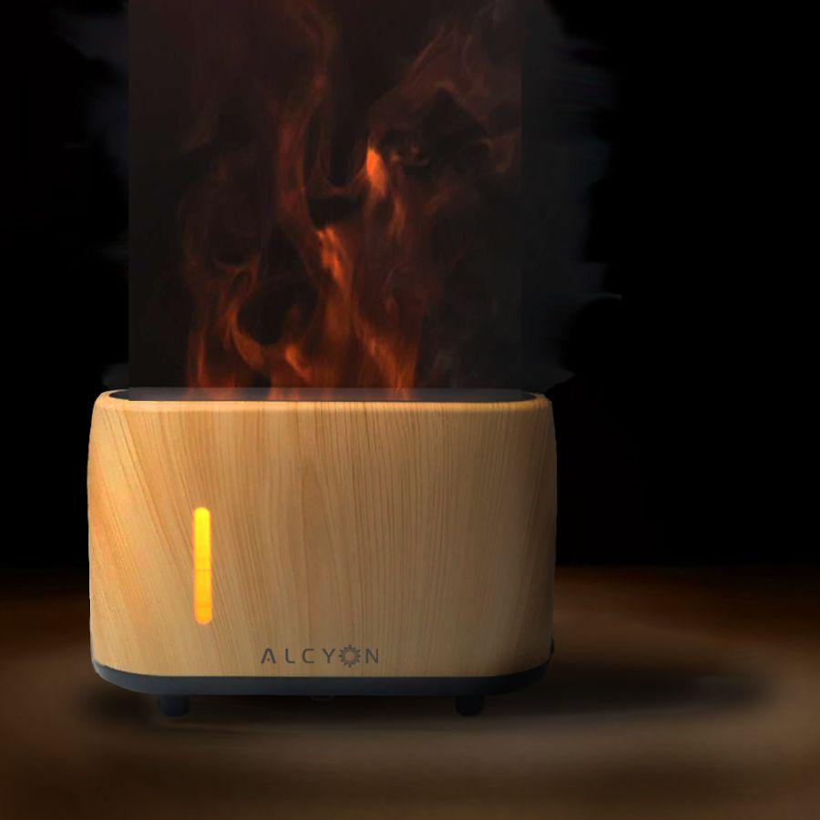 FLAME Aromatherapy Diffuser 240ml | 6+Hrs - Inspire Me Naturally 