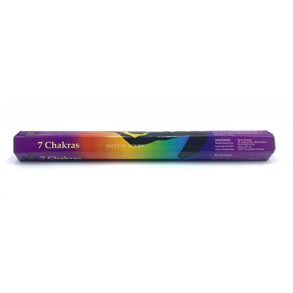 HEX Seven Chakras Incense Sticks - Inspire Me Naturally 