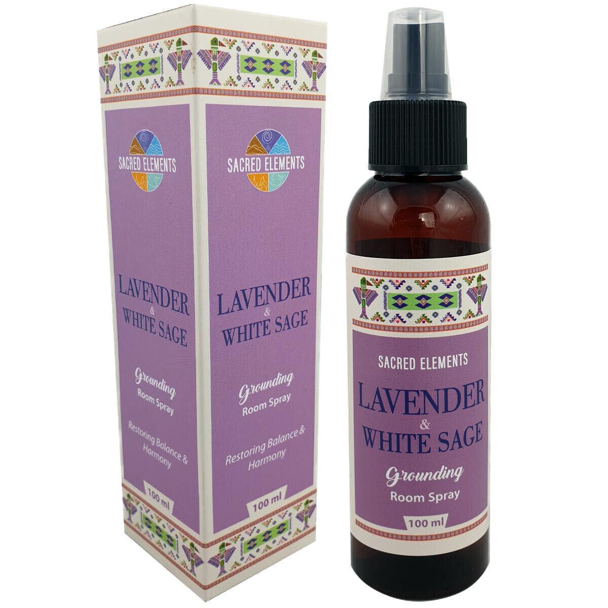Sacred Elements Lavender & White Sage 100ml Room Spray - Inspire Me Naturally 
