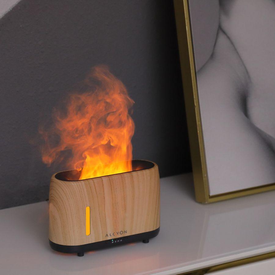 FLAME Aromatherapy Diffuser 240ml | 6+Hrs - Inspire Me Naturally 