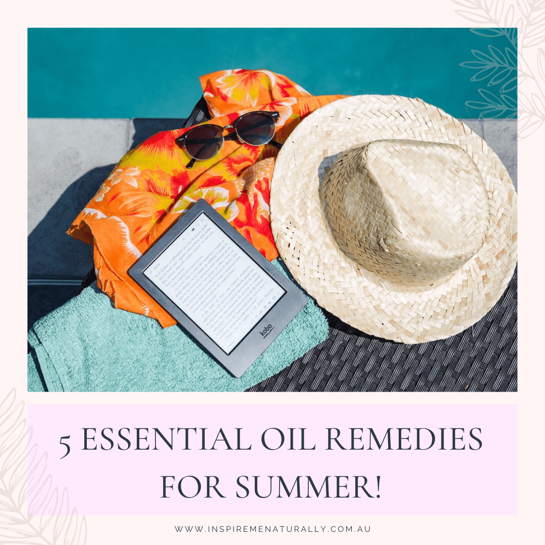 5 Essential Oil Remedies for Summer! - Inspire Me Naturally 