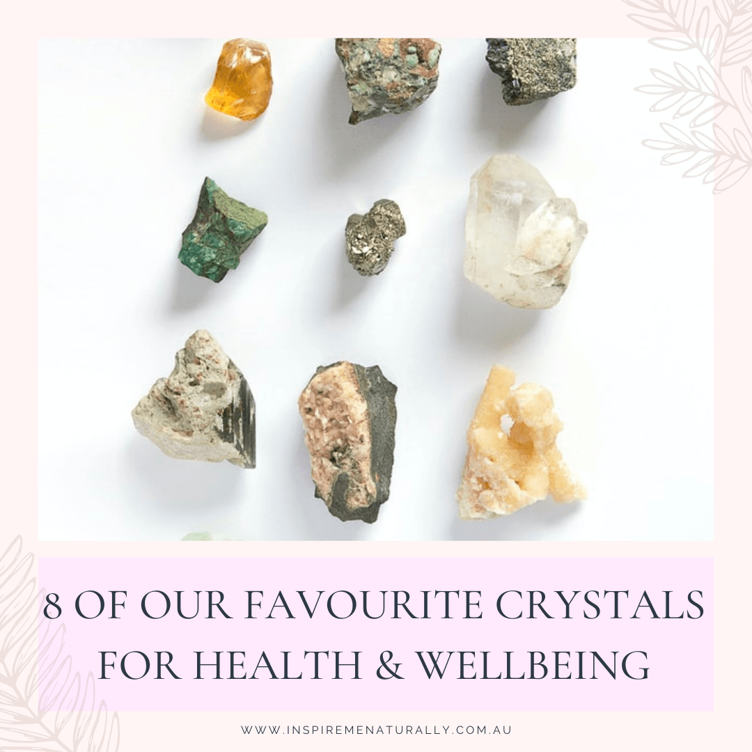 8 Of The Best Crystals For Health and Wellbeing! - Inspire Me Naturally 