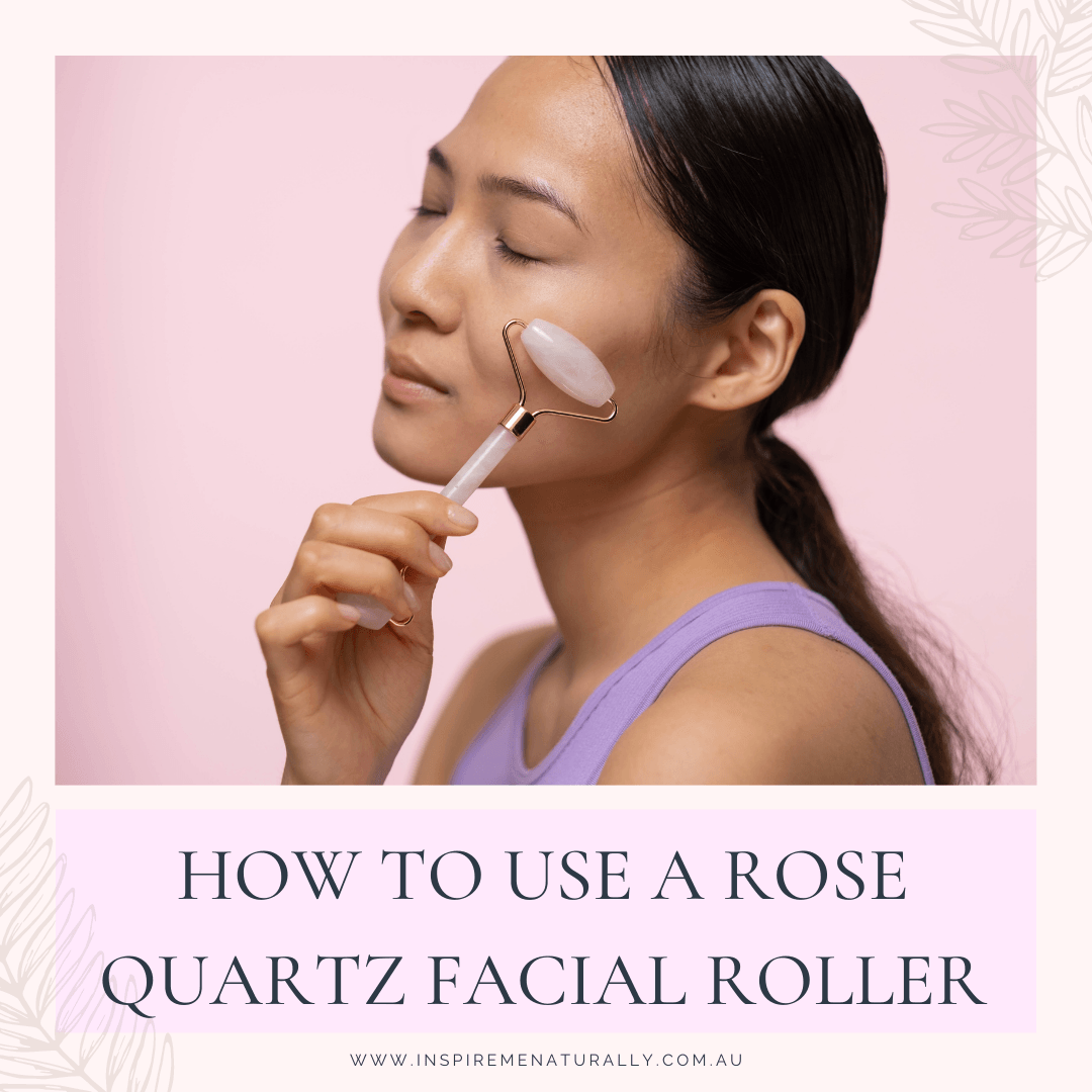 How to Use a Rose Quartz Facial Roller! - Inspire Me Naturally 