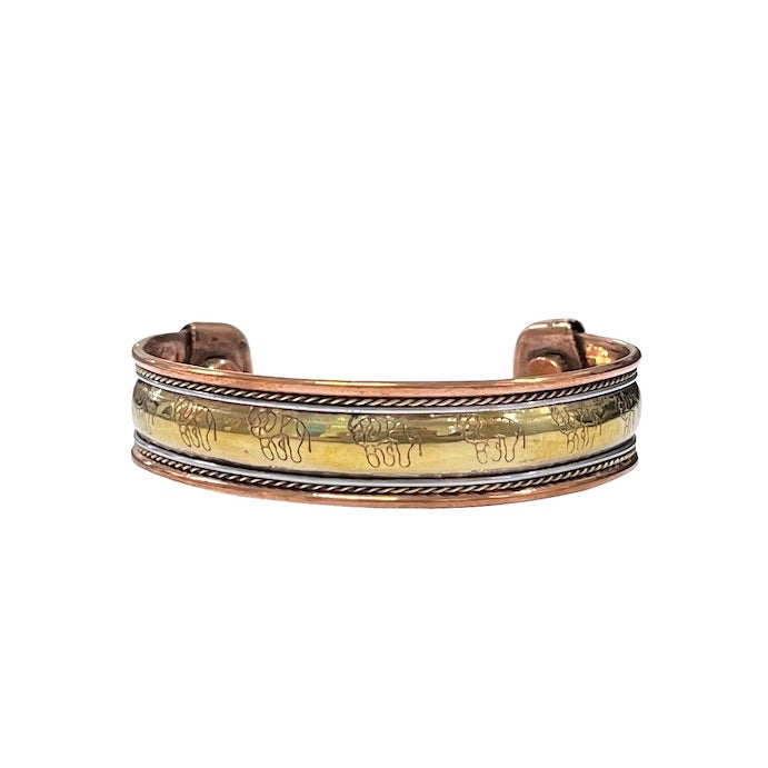 Copper Magnetic Bracelet 1.5cm Assorted