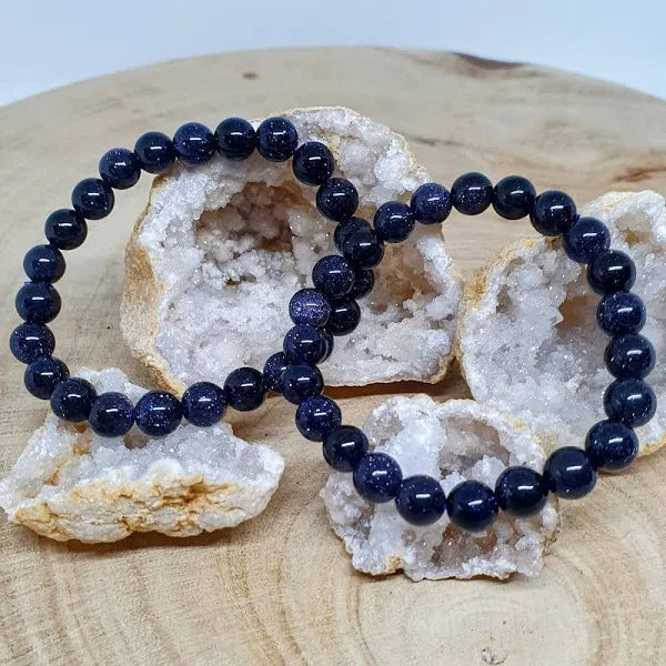 6mm Beaded Crystal Bracelet