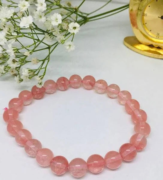 8mm  Beaded Crystal Bracelets