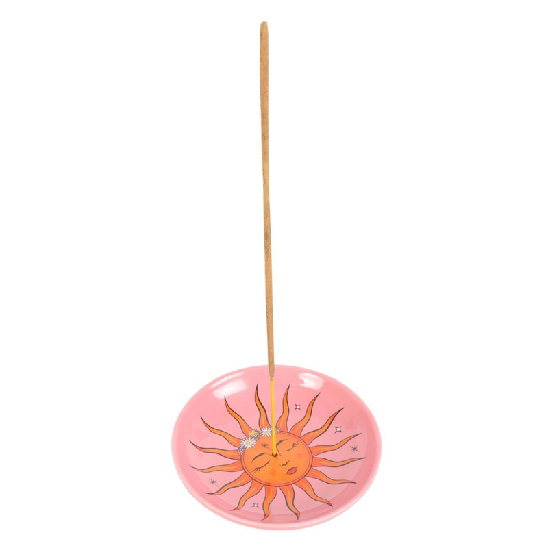 The Sun Celestial Ceramic Incense Holder