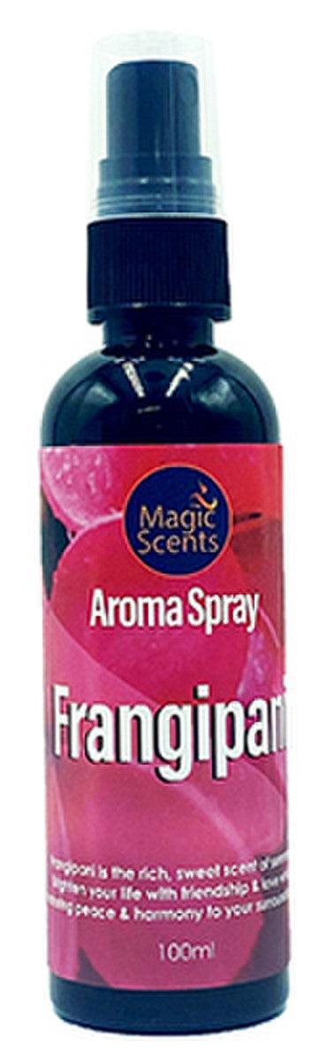 Magic Scents Aroma Spray Frangipani 100ml - Inspire Me Naturally 