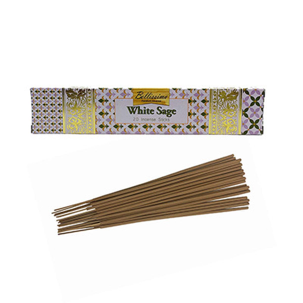 BELLISSIMO Incense White Sage - Inspire Me Naturally 