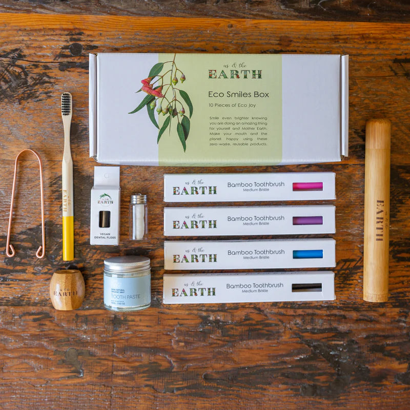 ECO SMILES BOX - CHEMICAL FREE TOOTH CARE - Inspire Me Naturally 