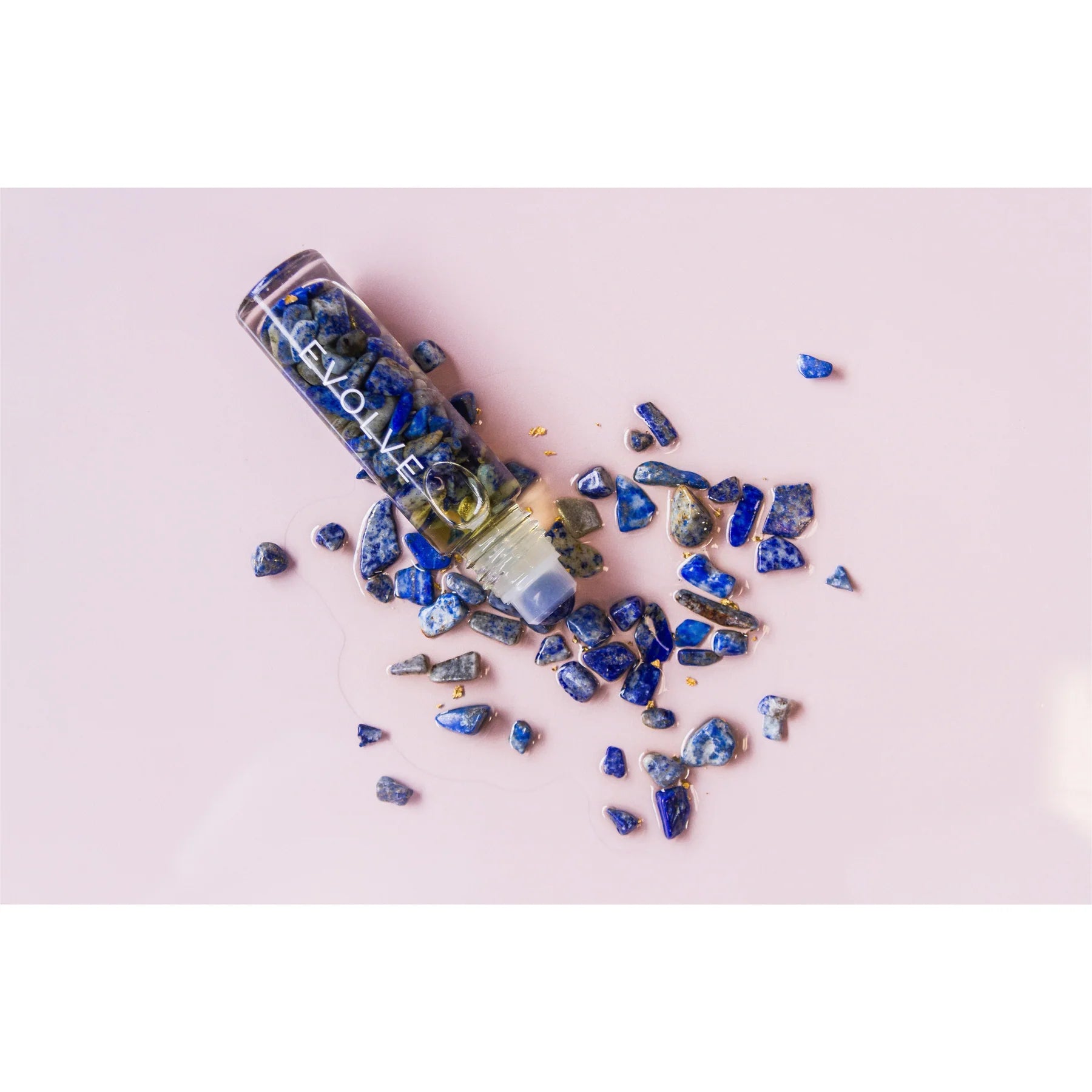 EVOLVE Essential Oil Roller Lapis Lazuli 24K Gold- 10ML - Inspire Me Naturally 