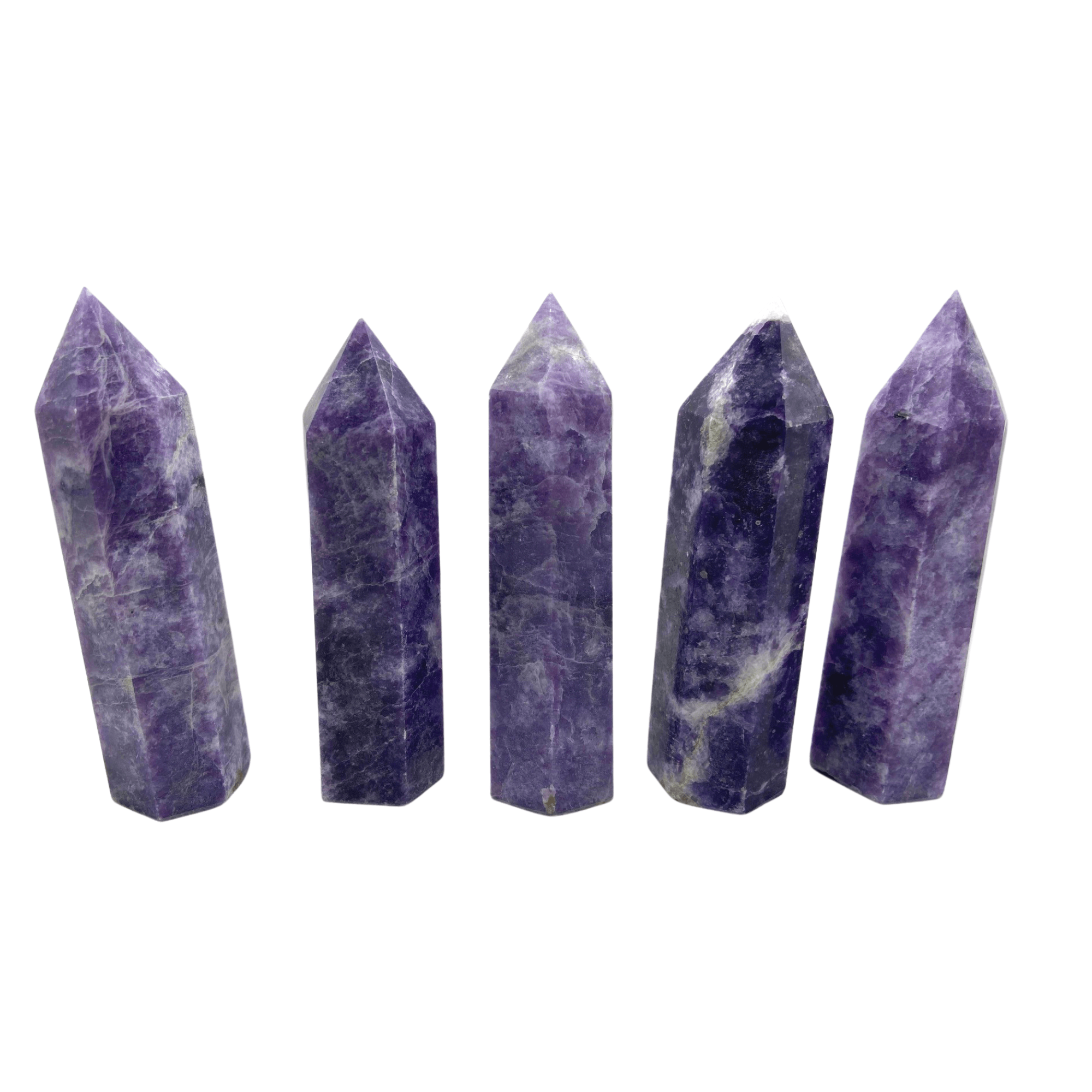 Lepidolite Tower (9.5cm) - Inspire Me Naturally 