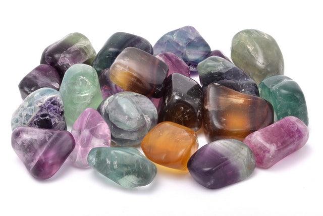 Fluorite Rainbow Tumble - Inspire Me Naturally 