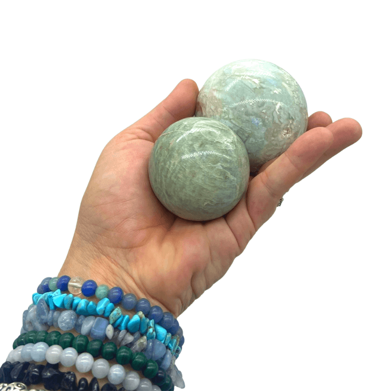 Amazonite Sphere - Inspire Me Naturally 