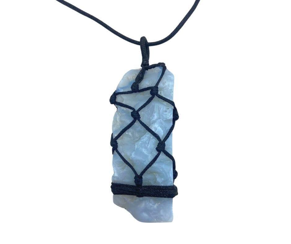 Blue Opal Crystal Pendant - Inspire Me Naturally 