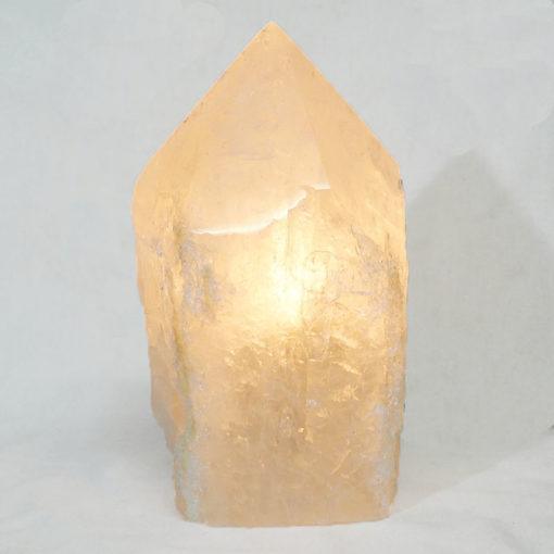 Clear Quartz Point Lamp - Inspire Me Naturally 