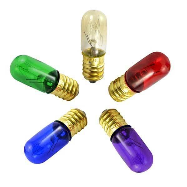 Coloured Salt Lamp Bulb 7w - Inspire Me Naturally 
