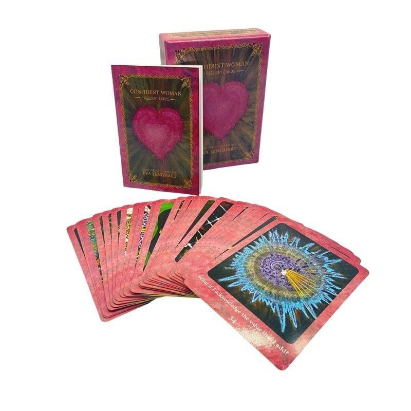 Confident Woman Freedom Oracle Cards by Eva Lenghart - Inspire Me Naturally 