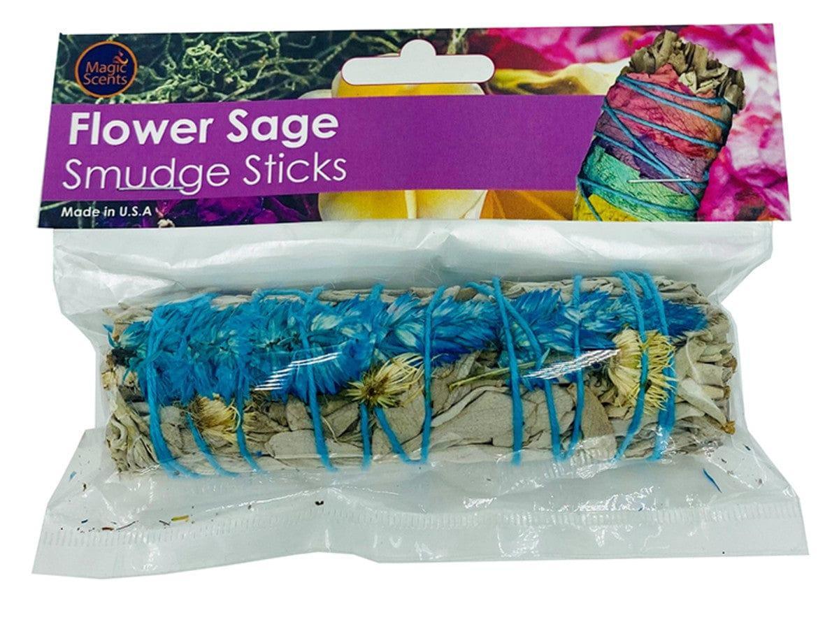 Flower Sage Smudge Stick 4 inch - Inspire Me Naturally 