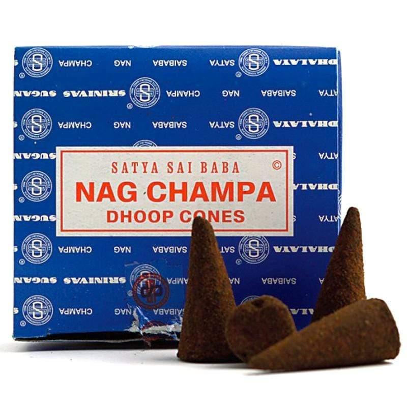 Nag Champa Dhoop Incense Cones - Inspire Me Naturally 