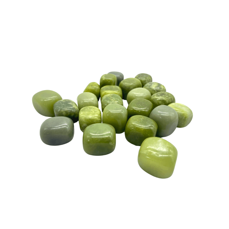 New Jade Serpentine Tumble - Inspire Me Naturally 