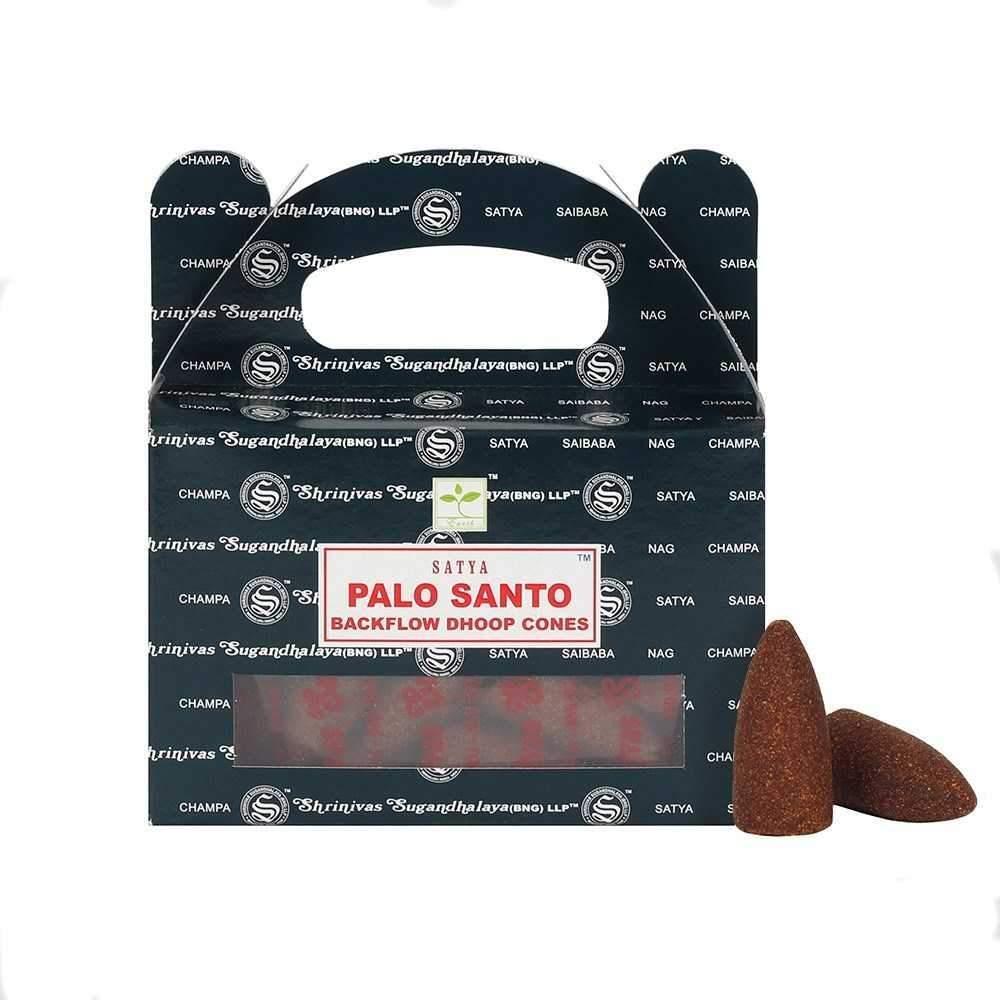 Palo Santo Backflow Incense Cones - Inspire Me Naturally 