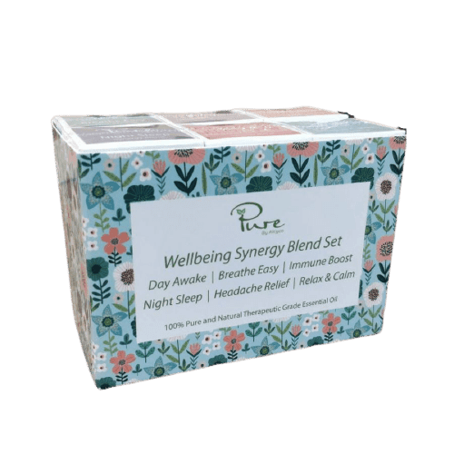 Pure by Alcyon Wellbeing 6 Synergy Blend Set - Inspire Me Naturally 