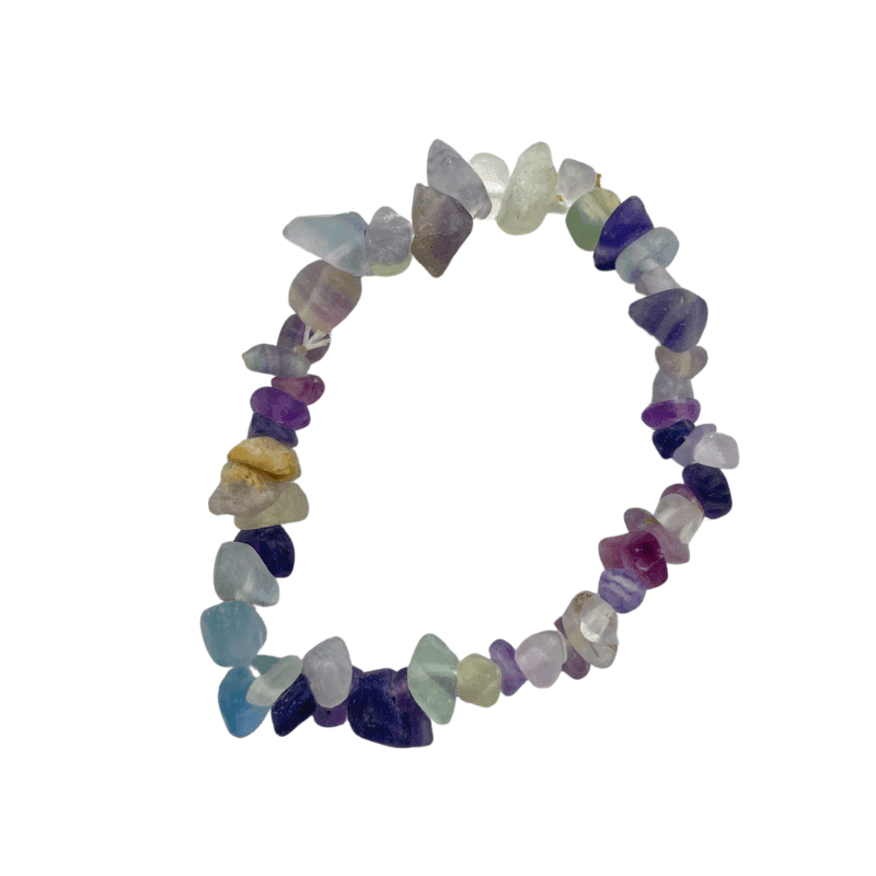 Rainbow Fluorite Bracelet - Inspire Me Naturally 