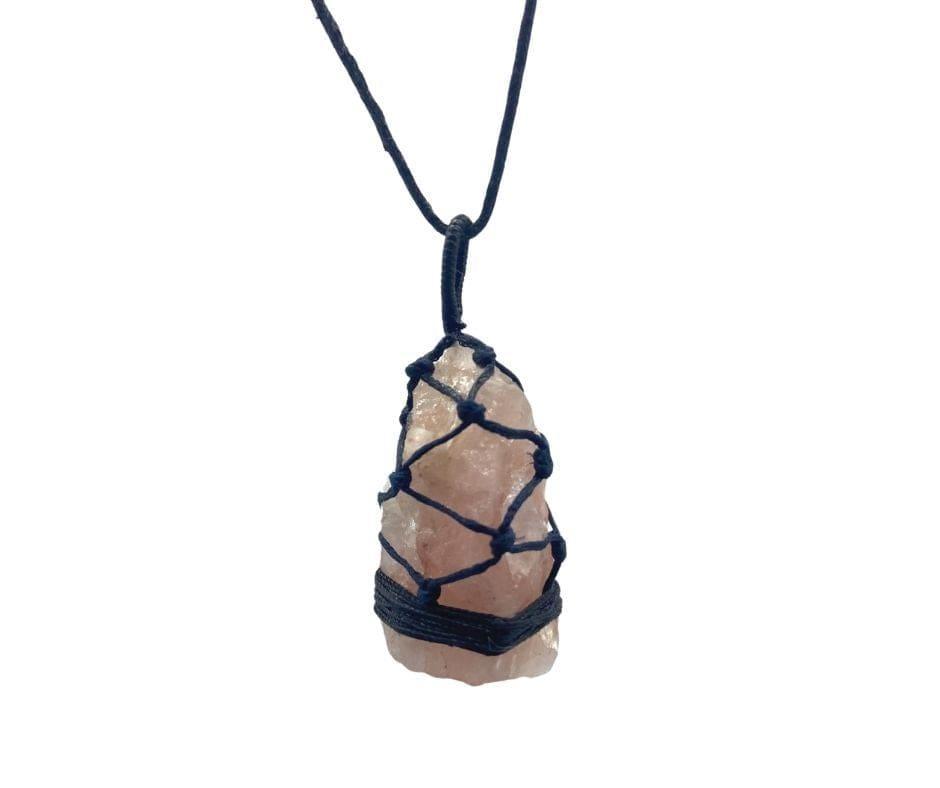 Rose Quartz Crystal Pendant - Inspire Me Naturally 