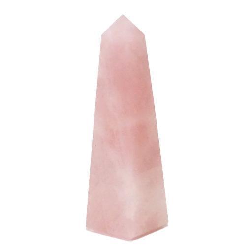 Rose Quartz Obelisk (15-17cm) - Inspire Me Naturally 