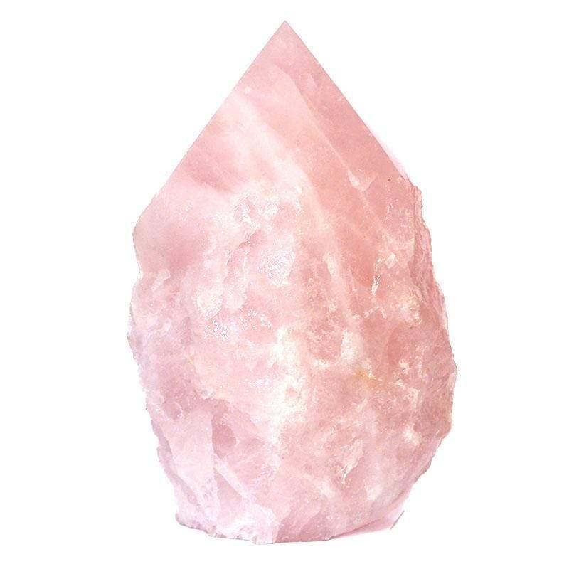 Rose Quartz Point Lamp - Inspire Me Naturally 