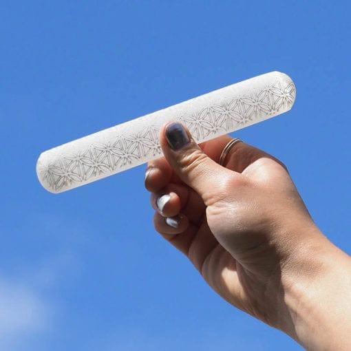 Selenite Engraved Wand - Inspire Me Naturally 