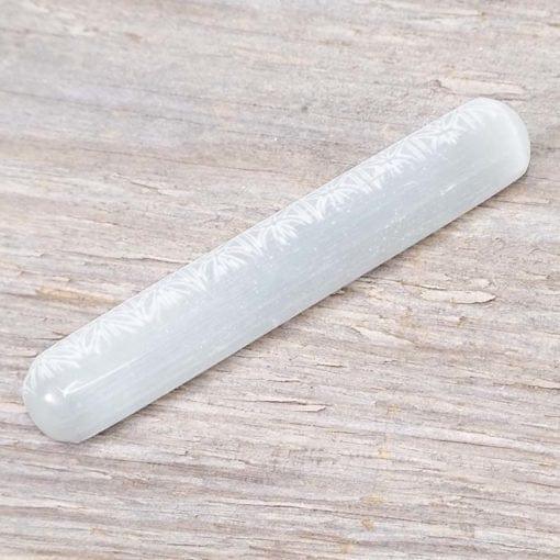 Selenite Engraved Wand - Inspire Me Naturally 