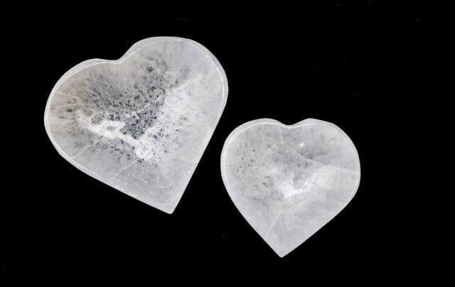 Selenite Heart Bowl - Inspire Me Naturally 